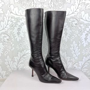 Jimmy Choo Black Heeled Boots